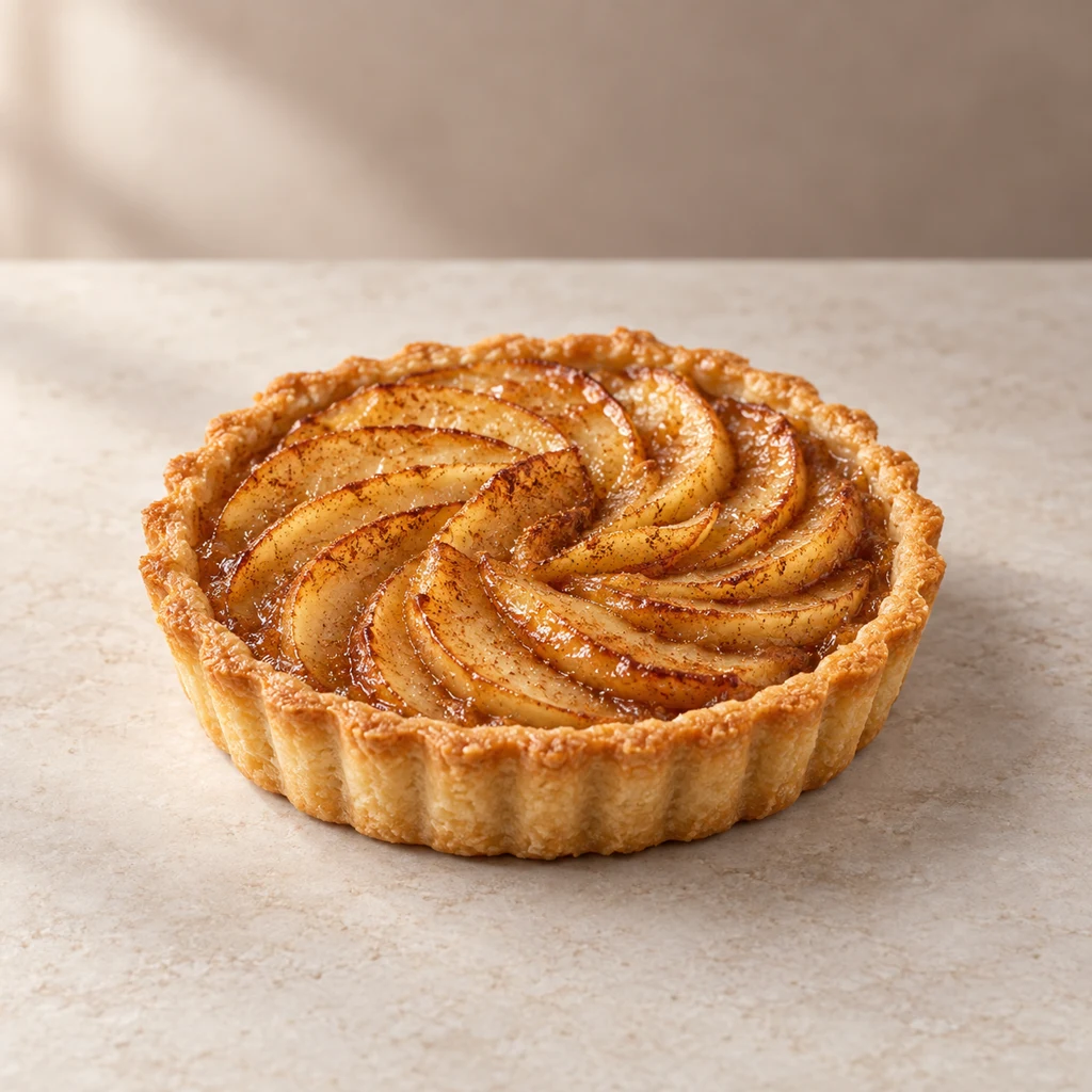 Apple and cinnamon tart