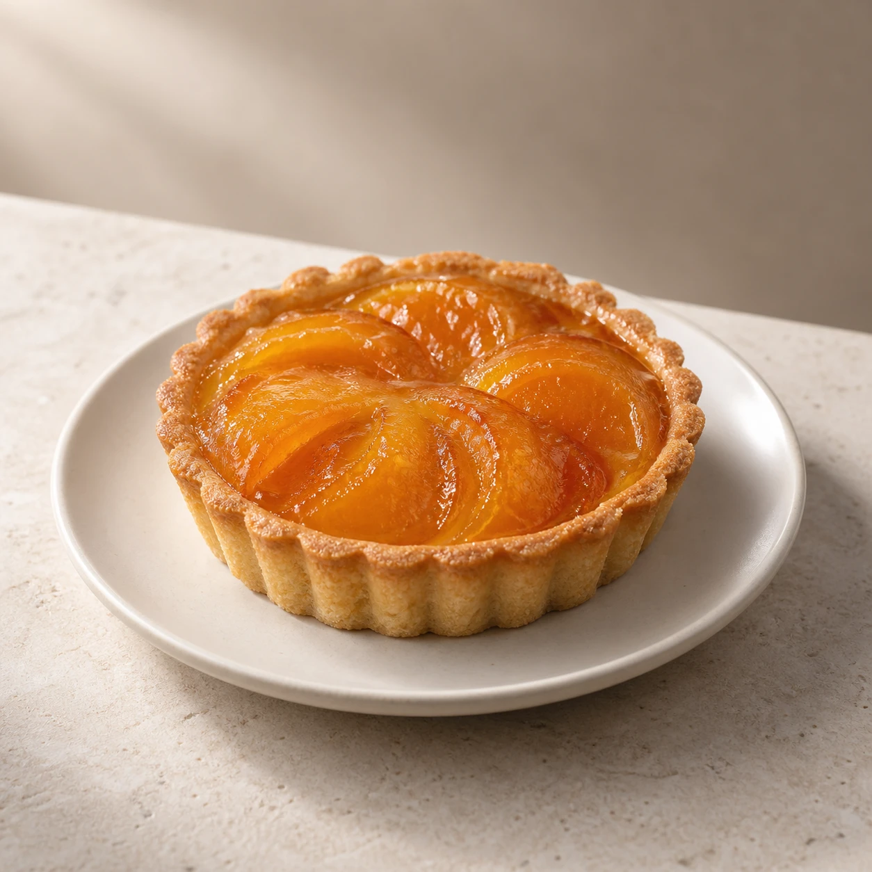 Apricot butter tart