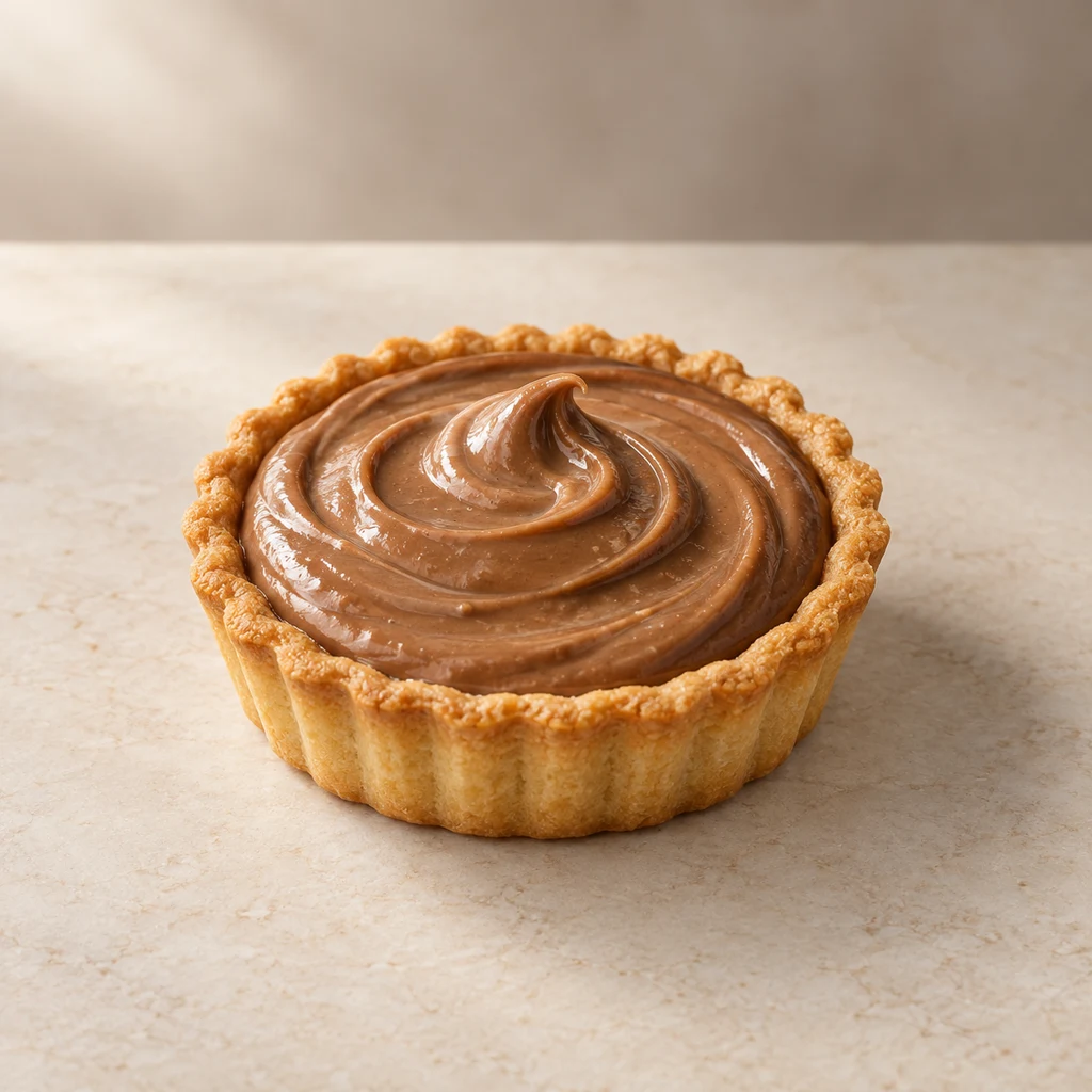 Hazelnut cream tart