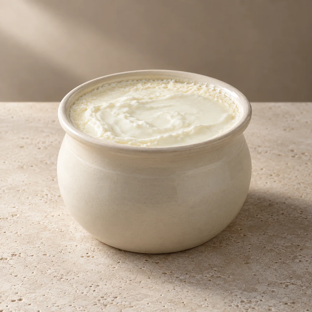 Traditional sheep's milk yoghurt